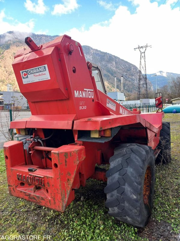 MANITOU MT930 - 1989 - 4600h - Τηλεσκοπικός φορτωτής: φωτογραφία 3 MANITOU MT930 - 1989 - 4600h - Τηλεσκοπικός φορτωτής: φωτογραφία 3