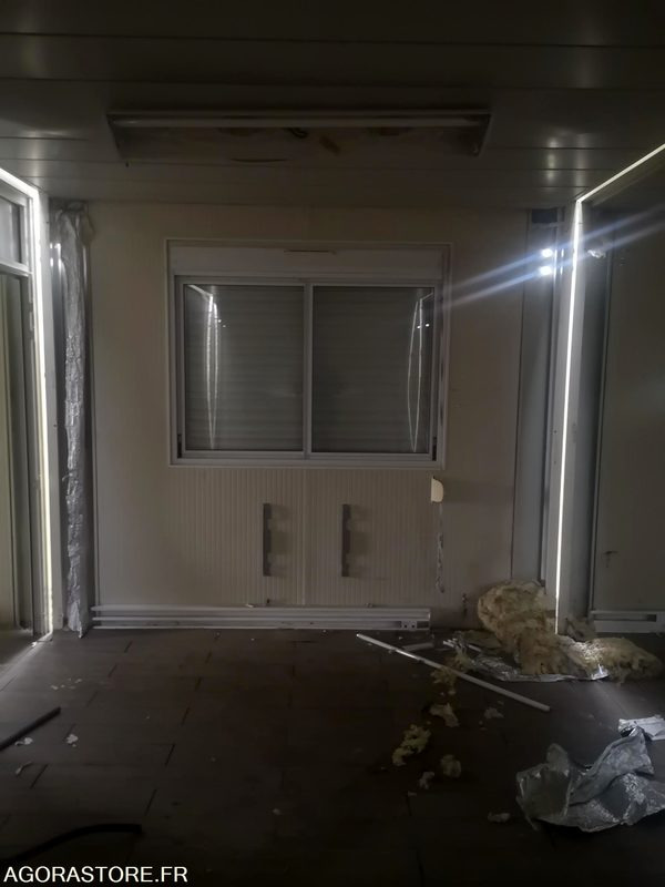 MODULAIRE ALGECO VENTE PAR MODULE 6M*2.40M - Σπίτι εμπορευματοκιβωτία: φωτογραφία 1 MODULAIRE ALGECO VENTE PAR MODULE 6M*2.40M - Σπίτι εμπορευματοκιβωτία: φωτογραφία 1