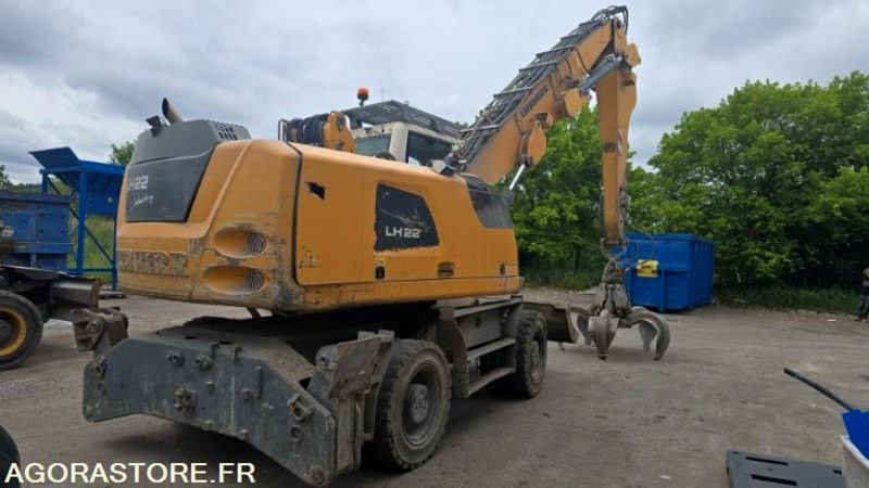 PELLE DE MANUTENTION SUR ROUE - LH22M LITRONIC LIEBHERR - 2017 / 12 053 HEURES - Εκσκαφέας: φωτογραφία 1 PELLE DE MANUTENTION SUR ROUE - LH22M LITRONIC LIEBHERR - 2017 / 12 053 HEURES - Εκσκαφέας: φωτογραφία 1