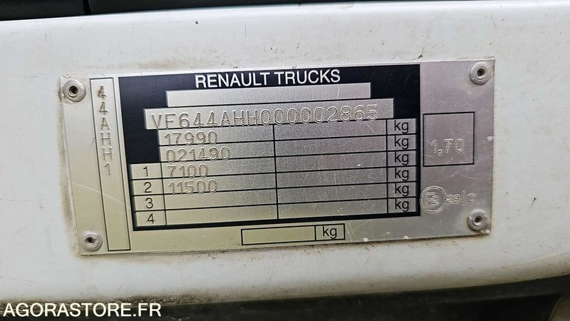 Φορτηγό PORTEUR BACHE RENAULT MIDLUM - 2009 - 476000kms: φωτογραφία 15