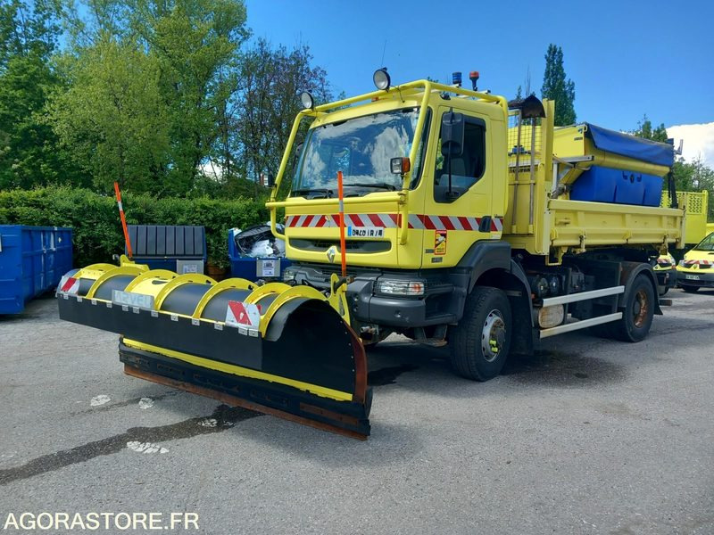 RENAULT KERAX 370 DCI + SALEUSE EUROPE SERVICE + LAME ARVEL KR0207 SE1207 LA0912 - Φορτηγό: φωτογραφία 1 RENAULT KERAX 370 DCI + SALEUSE EUROPE SERVICE + LAME ARVEL KR0207 SE1207 LA0912 - Φορτηγό: φωτογραφία 1