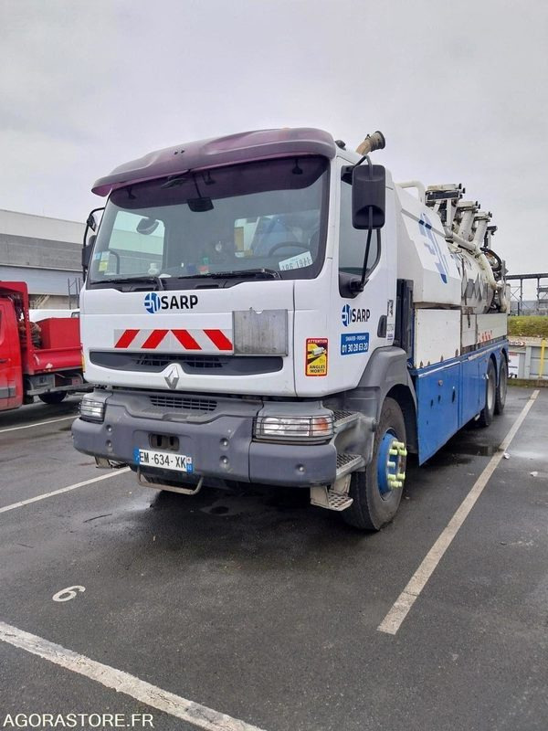 RENAULT KERAX HUWER ADR 2001 515000KM / PB BV EXPORT UNIQUEMENT - Όχημα εκκένωσης βόθρων: φωτογραφία 1 RENAULT KERAX HUWER ADR 2001 515000KM / PB BV EXPORT UNIQUEMENT - Όχημα εκκένωσης βόθρων: φωτογραφία 1