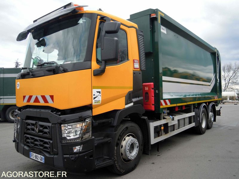 Renault 6x2 C + benne à chargement latéral Maxxum Robopac 23m3 - EXCELLENT ETAT - Απορριμματοφόρο: φωτογραφία 2 Renault 6x2 C + benne à chargement latéral Maxxum Robopac 23m3 - EXCELLENT ETAT - Απορριμματοφόρο: φωτογραφία 2