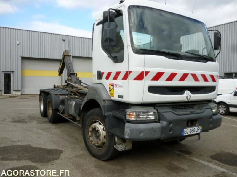 Renault Kerax 6x4 370DCI bras de dépose Marrel 16000kgs 521550 kms 2003 - Φορτηγό φόρτωσης γάντζου, Φορτηγό με γερανό: φωτογραφία 2 Renault Kerax 6x4 370DCI bras de dépose Marrel 16000kgs 521550 kms 2003 - Φορτηγό φόρτωσης γάντζου, Φορτηγό με γερανό: φωτογραφία 2