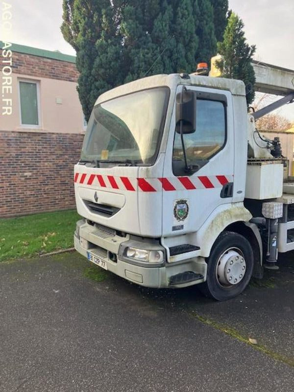 Renault Midliner (Nacelle) 2003 - 18441 kms - Φορτηγό με εναέρια πλατφόρμα: φωτογραφία 1 Renault Midliner (Nacelle) 2003 - 18441 kms - Φορτηγό με εναέρια πλατφόρμα: φωτογραφία 1