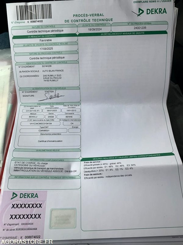 SEMI BENNE ALUMINIUM 3 ESSIEUX BENALU 2012 - Επικαθήμενο ανατρεπόμενο: φωτογραφία 5 SEMI BENNE ALUMINIUM 3 ESSIEUX BENALU 2012 - Επικαθήμενο ανατρεπόμενο: φωτογραφία 5