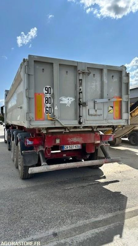 SEMI BENNE ALUMINIUM 3 ESSIEUX BENALU 2012 - Επικαθήμενο ανατρεπόμενο: φωτογραφία 4 SEMI BENNE ALUMINIUM 3 ESSIEUX BENALU 2012 - Επικαθήμενο ανατρεπόμενο: φωτογραφία 4