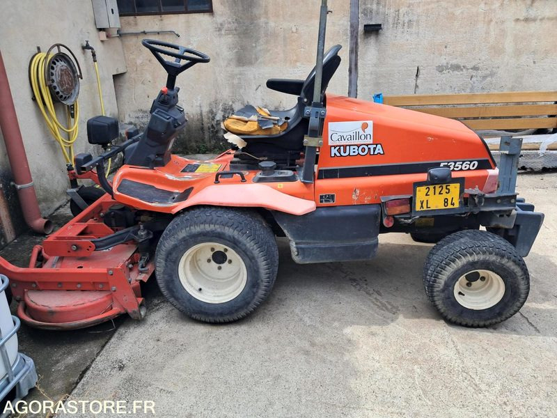 TONDEUSE AUTOPORTEE FRONTALE F3560 KUBOTA - Χλοοκοπτικό: φωτογραφία 1 TONDEUSE AUTOPORTEE FRONTALE F3560 KUBOTA - Χλοοκοπτικό: φωτογραφία 1