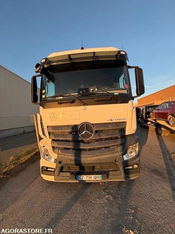 TRACTEUR 4X2 MERCEDES ACTROS 1845 2018 385 000 KM + BENNE ALUMINIUM SHMITZ 2016 - Τράκτορας: φωτογραφία 2 TRACTEUR 4X2 MERCEDES ACTROS 1845 2018 385 000 KM + BENNE ALUMINIUM SHMITZ 2016 - Τράκτορας: φωτογραφία 2