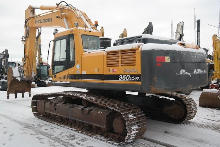 Hyundai R360L-7 - Ερπυστριοφόρος εκσκαφέας: φωτογραφία 4 Hyundai R360L-7 - Ερπυστριοφόρος εκσκαφέας: φωτογραφία 4