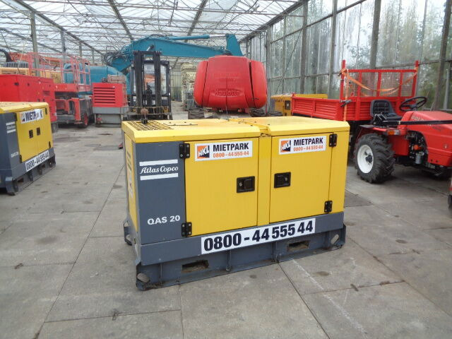 Atlas Copco QAS20 - Βιομηχανική γεννήτρια: φωτογραφία 1 Atlas Copco QAS20 - Βιομηχανική γεννήτρια: φωτογραφία 1