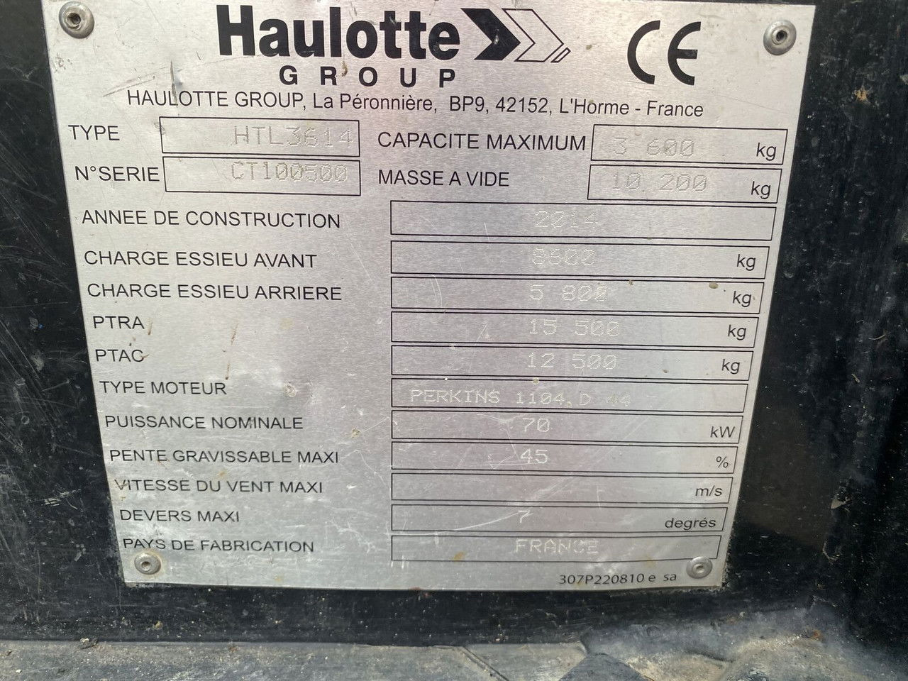 Haulotte HTL 3614 - Τηλεσκοπικός φορτωτής: φωτογραφία 2 Haulotte HTL 3614 - Τηλεσκοπικός φορτωτής: φωτογραφία 2