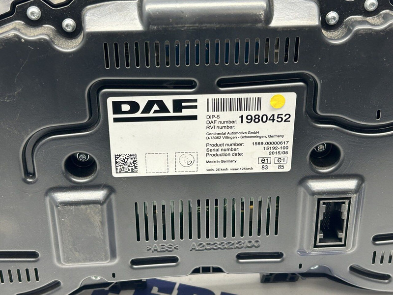 DAF instrument cluster - Ταμπλό αυτοκινήτου για Φορτηγό: φωτογραφία 3 DAF instrument cluster - Ταμπλό αυτοκινήτου για Φορτηγό: φωτογραφία 3