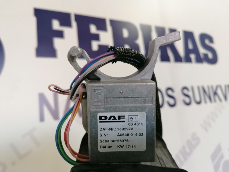 DAF switch - Ρελέ για Φορτηγό: φωτογραφία 3 DAF switch - Ρελέ για Φορτηγό: φωτογραφία 3