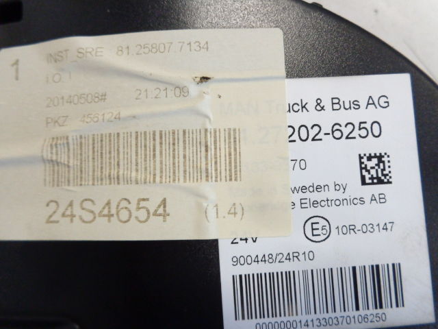 MAN TGX - Ταμπλό αυτοκινήτου για Φορτηγό: φωτογραφία 4 MAN TGX - Ταμπλό αυτοκινήτου για Φορτηγό: φωτογραφία 4