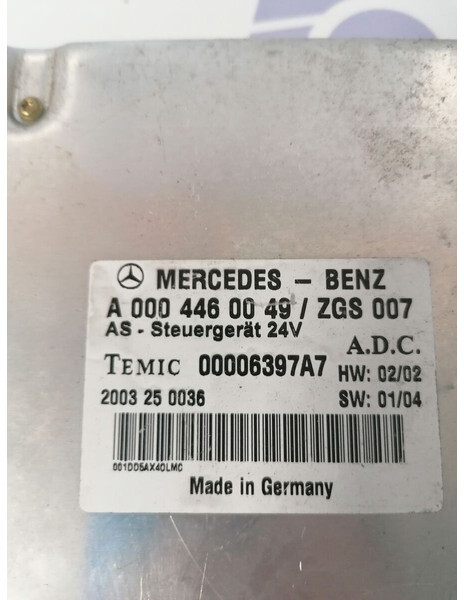 Mercedes-Benz - Ηλεκτρονική μονάδα ελέγχου για Φορτηγό: φωτογραφία 4 Mercedes-Benz - Ηλεκτρονική μονάδα ελέγχου για Φορτηγό: φωτογραφία 4