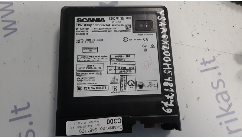 Scania RTC C300 control unit - Ηλεκτρονική μονάδα ελέγχου για Φορτηγό: φωτογραφία 1 Scania RTC C300 control unit - Ηλεκτρονική μονάδα ελέγχου για Φορτηγό: φωτογραφία 1