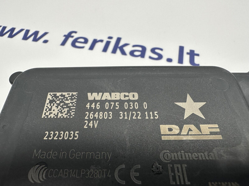 Wabco - Ηλεκτρονική μονάδα ελέγχου για Φορτηγό: φωτογραφία 3 Wabco - Ηλεκτρονική μονάδα ελέγχου για Φορτηγό: φωτογραφία 3