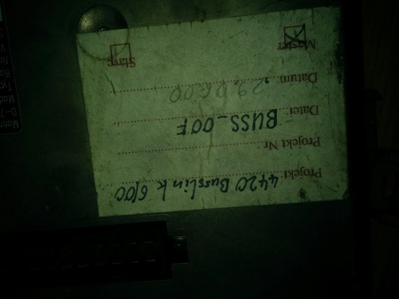 Ηλεκτρονική μονάδα ελέγχου Neoplan MUX2-B: φωτογραφία 7 Ηλεκτρονική μονάδα ελέγχου Neoplan MUX2-B: φωτογραφία 7