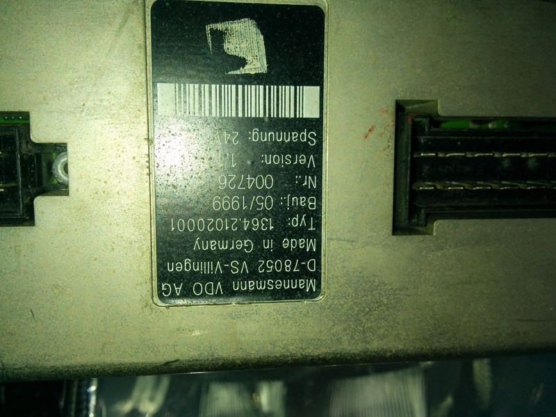 Ηλεκτρονική μονάδα ελέγχου Neoplan MUX2-B: φωτογραφία 9 Ηλεκτρονική μονάδα ελέγχου Neoplan MUX2-B: φωτογραφία 9