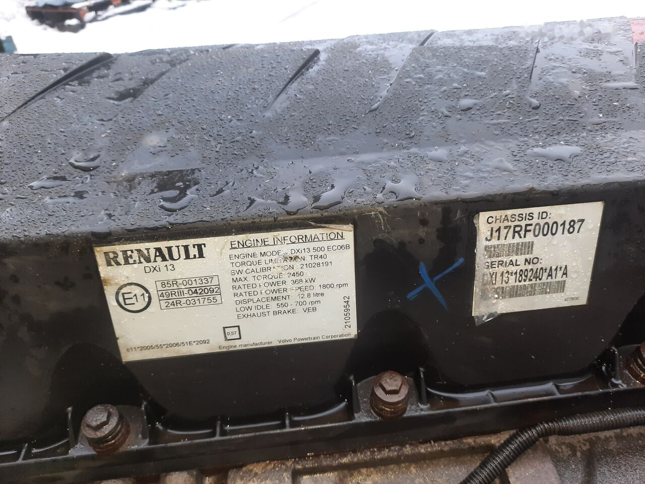 Renault DXI 13 500 EC06B Renault Magnum - Κινητήρας για Φορτηγό: φωτογραφία 5 Renault DXI 13 500 EC06B Renault Magnum - Κινητήρας για Φορτηγό: φωτογραφία 5