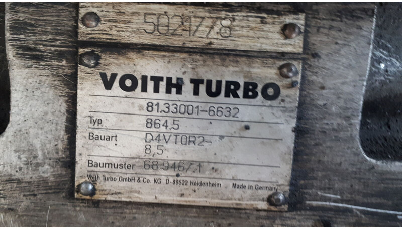 Κιβώτιο ταχυτήτων Volvo VOITH 864.5 \ 854.5 \ 854.3E. 864.3E/ 864.3/ 861/ 863: φωτογραφία 19