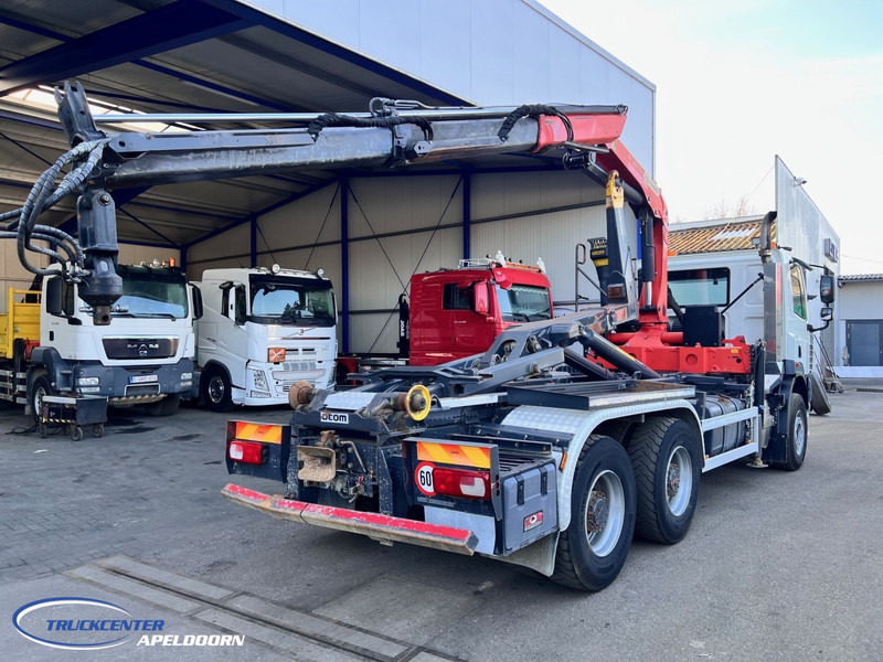DAF CF 85.410 6x4 Steel springs, Palfinger PK 16001, Palift - Φορτηγό φόρτωσης γάντζου, Φορτηγό με γερανό: φωτογραφία 2 DAF CF 85.410 6x4 Steel springs, Palfinger PK 16001, Palift - Φορτηγό φόρτωσης γάντζου, Φορτηγό με γερανό: φωτογραφία 2