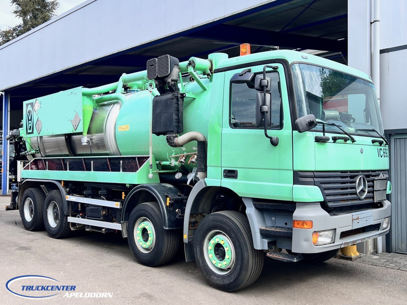 Mercedes-Benz Actros 4140 8x4, Steel springs, ADR, Inox - Όχημα εκκένωσης βόθρων: φωτογραφία 1 Mercedes-Benz Actros 4140 8x4, Steel springs, ADR, Inox - Όχημα εκκένωσης βόθρων: φωτογραφία 1