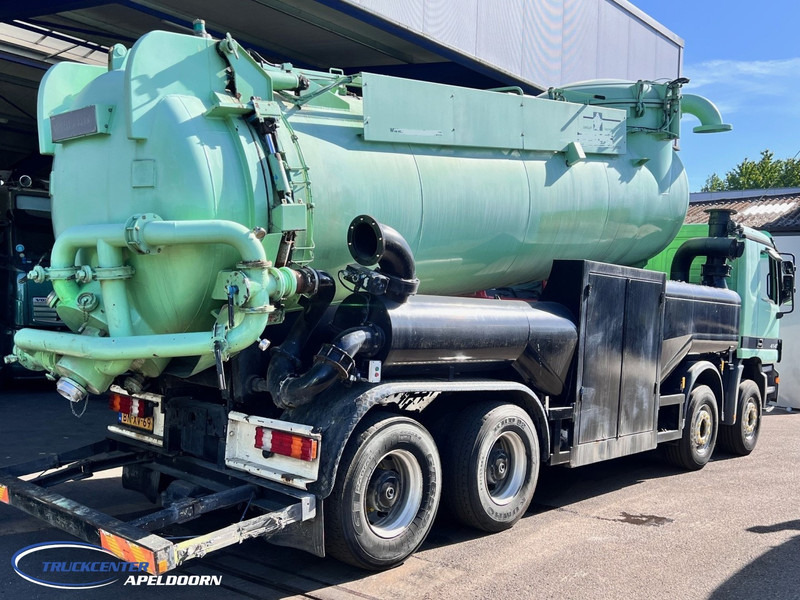 Mercedes-Benz Actros 4140 Naaktgeboren Vortex VP8000, 8x4 Steel spring Manuel - Όχημα εκκένωσης βόθρων: φωτογραφία 2 Mercedes-Benz Actros 4140 Naaktgeboren Vortex VP8000, 8x4 Steel spring Manuel - Όχημα εκκένωσης βόθρων: φωτογραφία 2