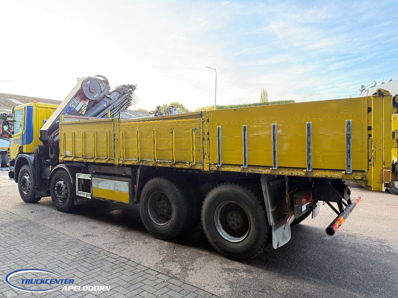 Scania P124-420 8x4 Naafreductie, Bladgeveerd, Handgeschakeld, HIAB 322 E5 - Φορτηγό ανατρεπόμενο, Φορτηγό με γερανό: φωτογραφία 4 Scania P124-420 8x4 Naafreductie, Bladgeveerd, Handgeschakeld, HIAB 322 E5 - Φορτηγό ανατρεπόμενο, Φορτηγό με γερανό: φωτογραφία 4