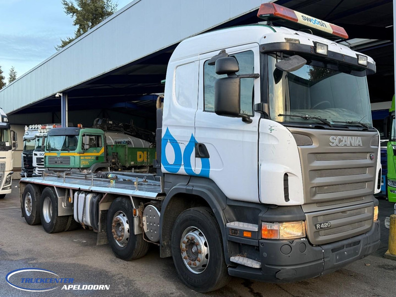 Scania R420 Euro 5, Joab 24T (2017!), 443600 km!, 8x2 - Φορτηγό φόρτωσης γάντζου: φωτογραφία 1 Scania R420 Euro 5, Joab 24T (2017!), 443600 km!, 8x2 - Φορτηγό φόρτωσης γάντζου: φωτογραφία 1