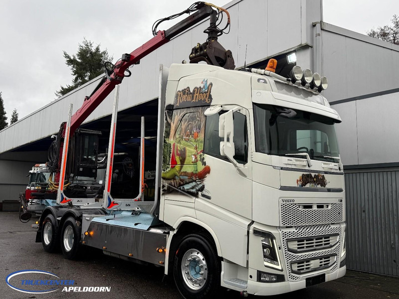 Volvo FH 750 Loglift, 6x4, Dynamic steering, Special painting - Φορτηγό ξυλείας, Φορτηγό με γερανό: φωτογραφία 1 Volvo FH 750 Loglift, 6x4, Dynamic steering, Special painting - Φορτηγό ξυλείας, Φορτηγό με γερανό: φωτογραφία 1