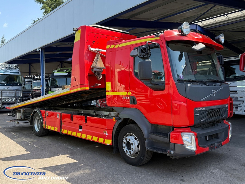Volvo FL 280 Falkom, 2x Lier, Lepel, 6 cilinder, Manuel - Φορτηγό ρυμούλκησης: φωτογραφία 1 Volvo FL 280 Falkom, 2x Lier, Lepel, 6 cilinder, Manuel - Φορτηγό ρυμούλκησης: φωτογραφία 1