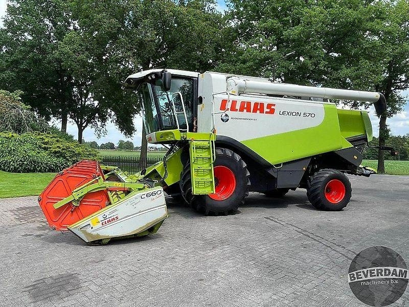 Θεριζοαλωνιστική μηχανή Claas Lexion 570 ALLRAD: φωτογραφία 10