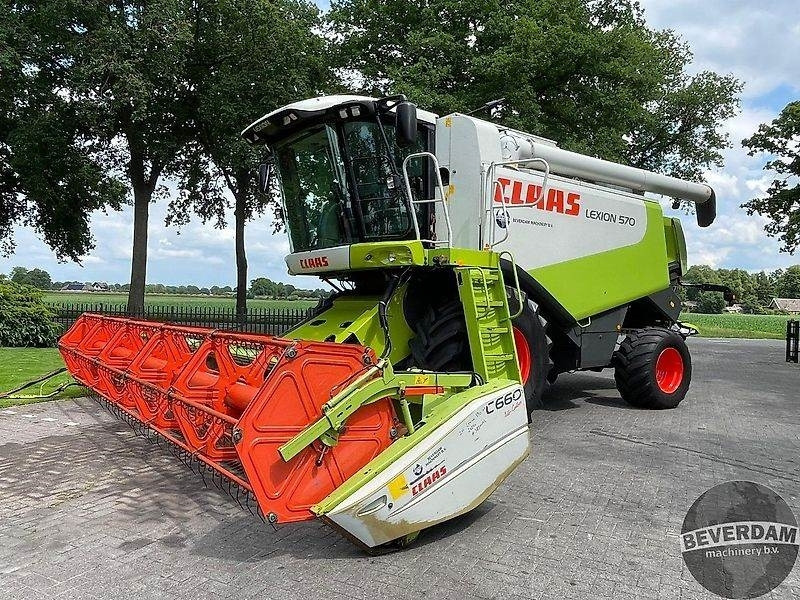 Θεριζοαλωνιστική μηχανή Claas Lexion 570 ALLRAD: φωτογραφία 9