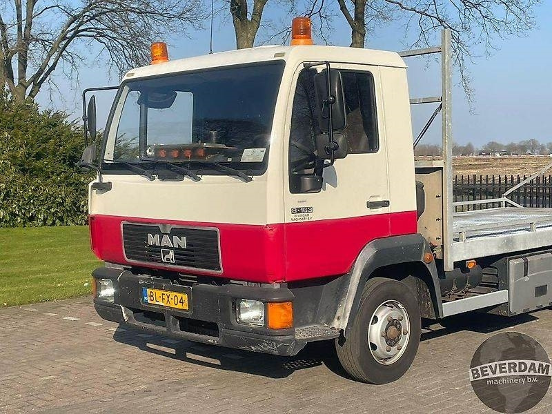 Φορτηγό αυτοκινητάμαξα MAN 8-163 Oprijwagen: φωτογραφία 16