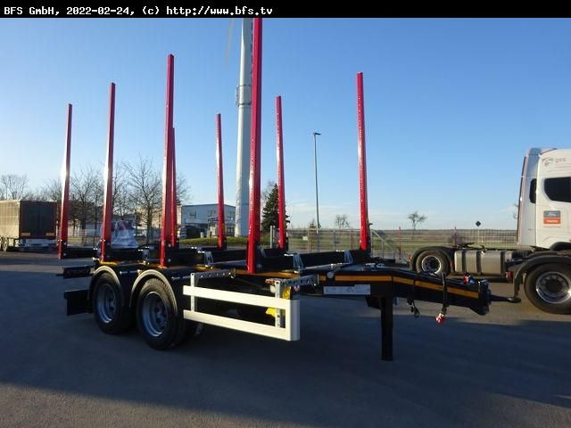 Doll Zentralachsanhänger A2T-LZ53 Tandem Kurzholz Anh - Τρέιλερ ξυλείας: φωτογραφία 1 Doll Zentralachsanhänger A2T-LZ53 Tandem Kurzholz Anh - Τρέιλερ ξυλείας: φωτογραφία 1