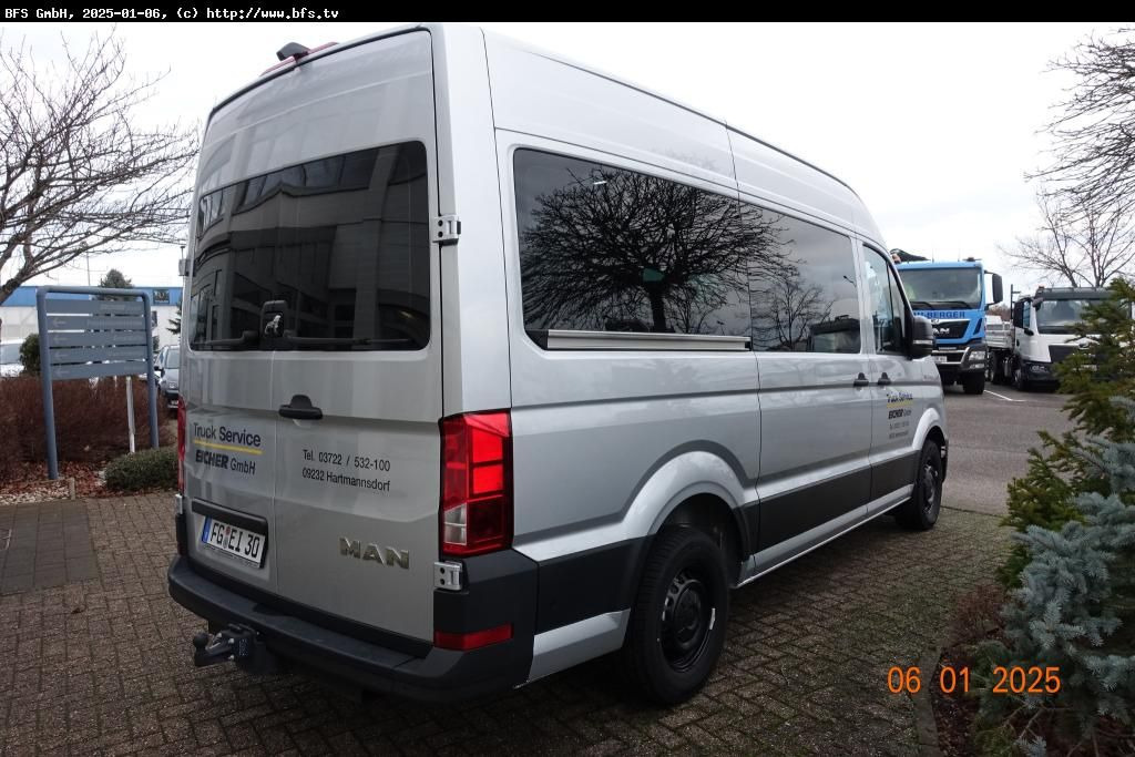 MAN TGE 3.180 4x2 F SB 8 Sitzer, Automatik, Anhängek - Μικρό λεωφορείο, Επιβατικό βαν: φωτογραφία 4 MAN TGE 3.180 4x2 F SB 8 Sitzer, Automatik, Anhängek - Μικρό λεωφορείο, Επιβατικό βαν: φωτογραφία 4