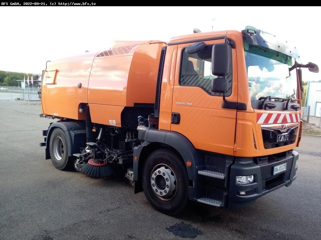 MAN TGM 15.290 4x2 BL CityFant 6000 SH Doppelseitige - Σάρωθρο δρόμων: φωτογραφία 2 MAN TGM 15.290 4x2 BL CityFant 6000 SH Doppelseitige - Σάρωθρο δρόμων: φωτογραφία 2
