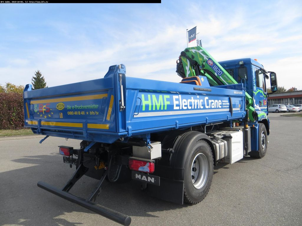 MAN TGS 18.420 4x4H BL HMF,Elektrokran 1820 K4 RC - Φορτηγό ανατρεπόμενο: φωτογραφία 2 MAN TGS 18.420 4x4H BL HMF,Elektrokran 1820 K4 RC - Φορτηγό ανατρεπόμενο: φωτογραφία 2
