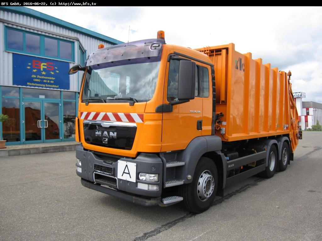 MAN TGS 28.320 6x2-4 BL Sperrmüll Haller M21 x1 C oh - Απορριμματοφόρο: φωτογραφία 1 MAN TGS 28.320 6x2-4 BL Sperrmüll Haller M21 x1 C oh - Απορριμματοφόρο: φωτογραφία 1
