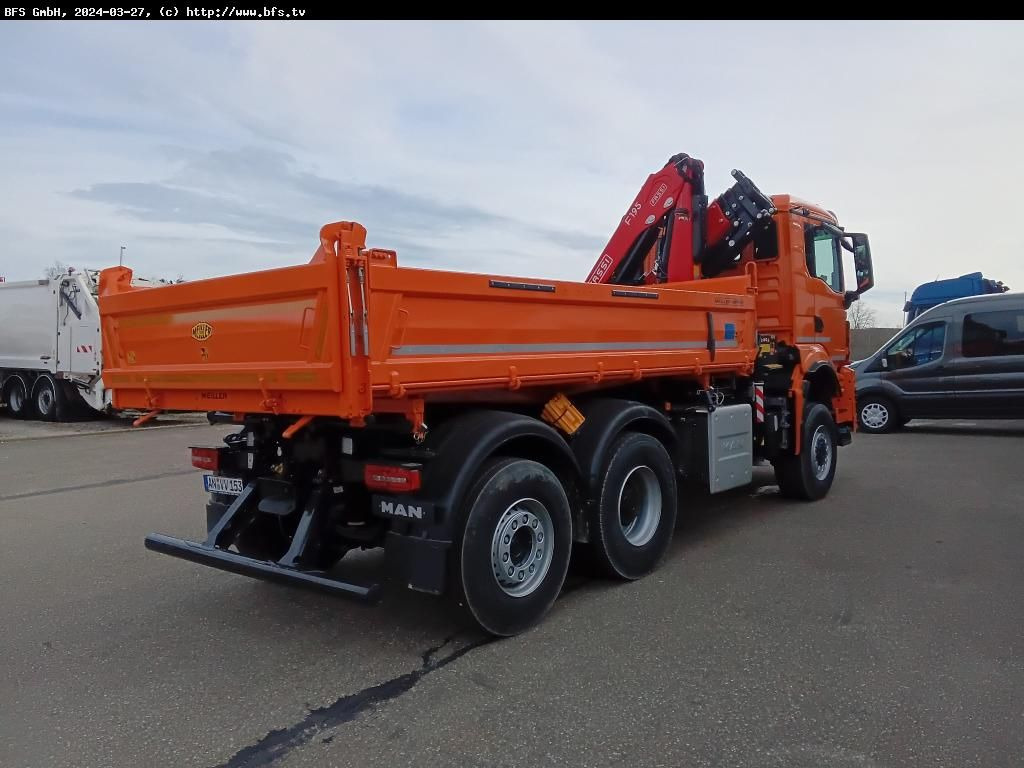 MAN TGS (TG3) 28.510 6x4-4 BL CH WiDi Fassi 15mt - Φορτηγό ανατρεπόμενο: φωτογραφία 2 MAN TGS (TG3) 28.510 6x4-4 BL CH WiDi Fassi 15mt - Φορτηγό ανατρεπόμενο: φωτογραφία 2