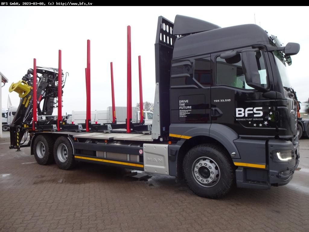 MAN TGS (TG3) 33.510 6x4 BL CH - Φορτηγό ξυλείας: φωτογραφία 2 MAN TGS (TG3) 33.510 6x4 BL CH - Φορτηγό ξυλείας: φωτογραφία 2