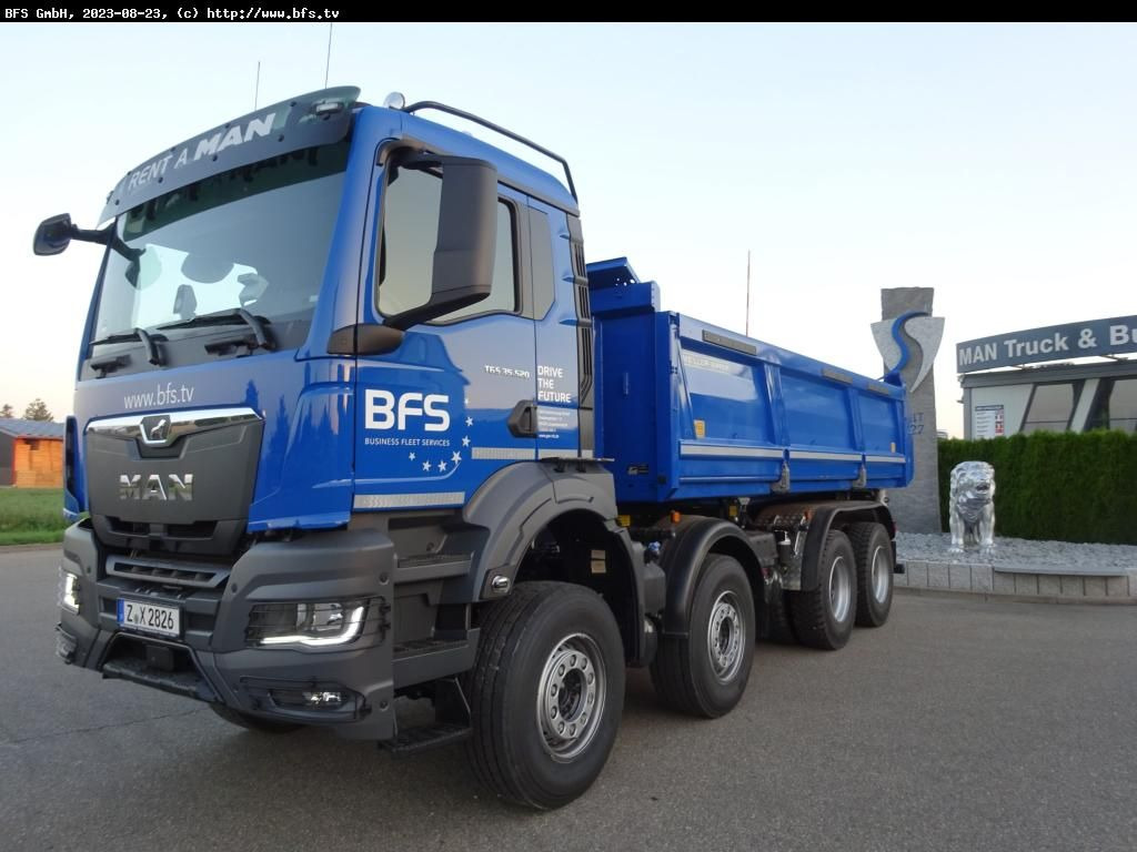 MAN TGS (TG3) 35.520 8x4 BB CH Bordmatik links, 3-Se - Φορτηγό ανατρεπόμενο: φωτογραφία 1 MAN TGS (TG3) 35.520 8x4 BB CH Bordmatik links, 3-Se - Φορτηγό ανατρεπόμενο: φωτογραφία 1