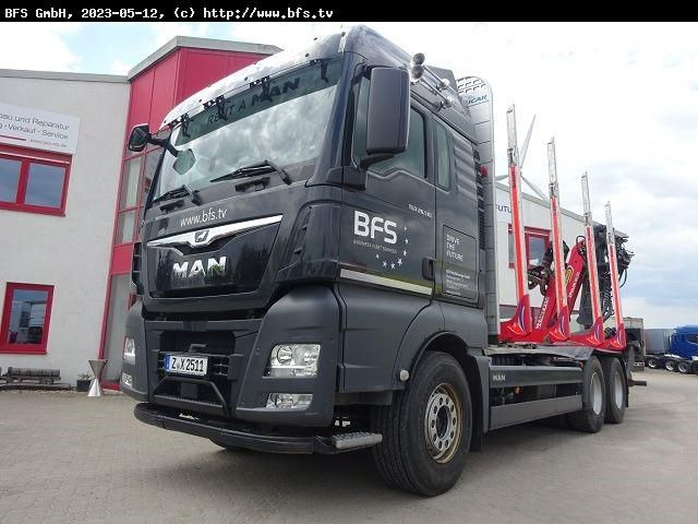 MAN TGX 26.510 6x4 BL Kurzholz, Sicherheitspaket Plu - Φορτηγό ξυλείας: φωτογραφία 1 MAN TGX 26.510 6x4 BL Kurzholz, Sicherheitspaket Plu - Φορτηγό ξυλείας: φωτογραφία 1
