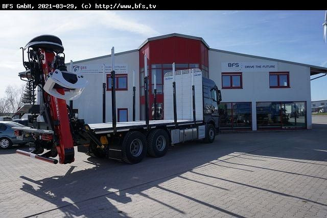 MAN TGX (TG3) 26.510 6x4 BL TG3, Plateau Aufbau - Φορτηγό ξυλείας: φωτογραφία 4 MAN TGX (TG3) 26.510 6x4 BL TG3, Plateau Aufbau - Φορτηγό ξυλείας: φωτογραφία 4
