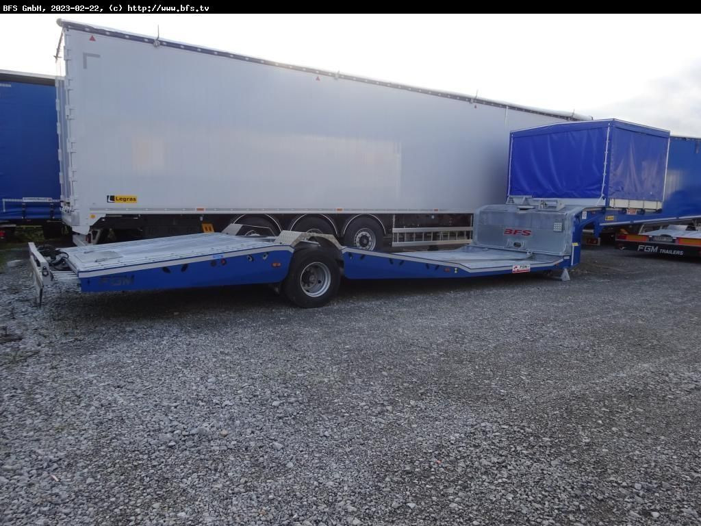 Semi Trailer 19 AF 1-Achs Tieflader Plane - Επικαθήμενο με χαμηλό δάπεδο: φωτογραφία 2 Semi Trailer 19 AF 1-Achs Tieflader Plane - Επικαθήμενο με χαμηλό δάπεδο: φωτογραφία 2