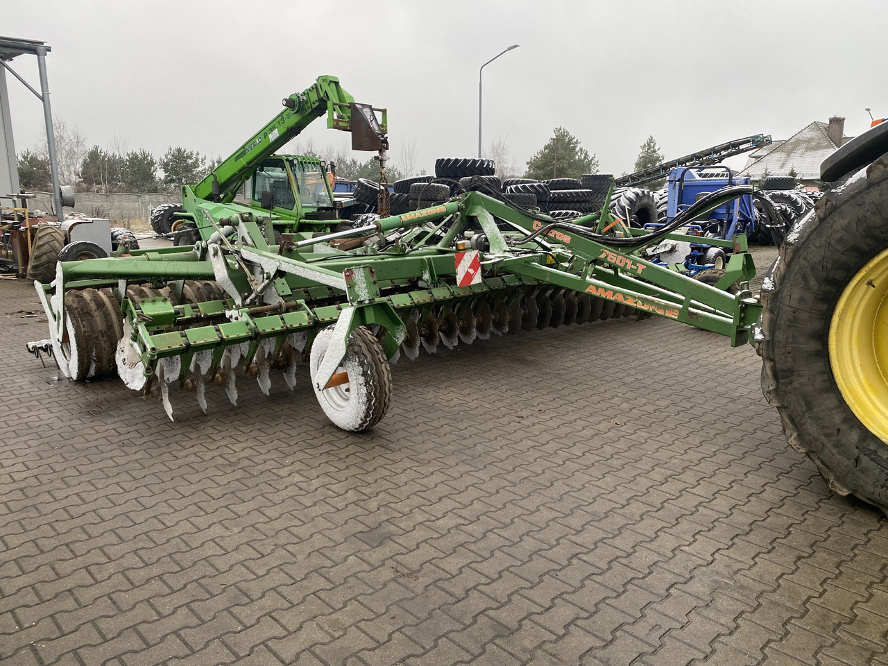 Δισκοσβάρνα Amazone CATROS 7501-T: φωτογραφία 8