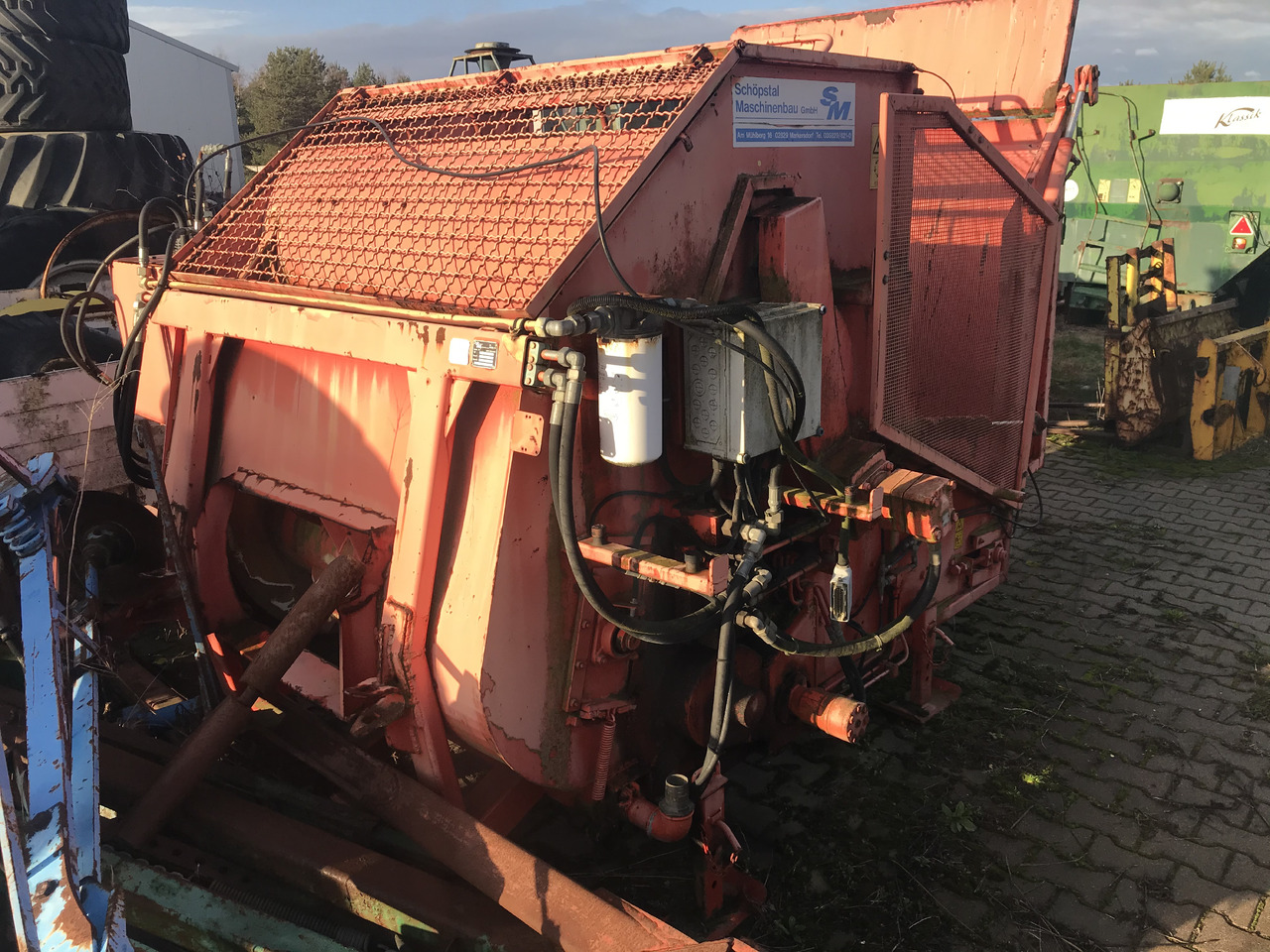 Αχυροκοπτικό Hand-made SCHOPSTAL MASCHINEN SM: φωτογραφία 17 Αχυροκοπτικό Hand-made SCHOPSTAL MASCHINEN SM: φωτογραφία 17