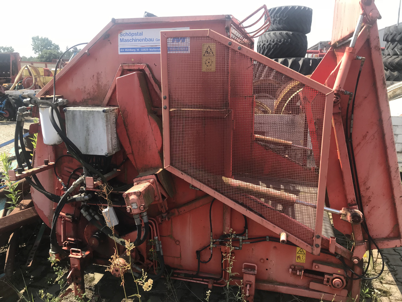 Αχυροκοπτικό Hand-made SCHOPSTAL MASCHINEN SM: φωτογραφία 8 Αχυροκοπτικό Hand-made SCHOPSTAL MASCHINEN SM: φωτογραφία 8